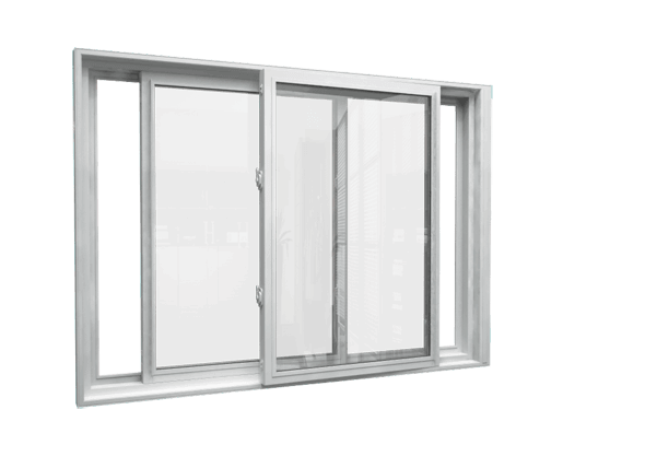 Fenêtre double coulissante